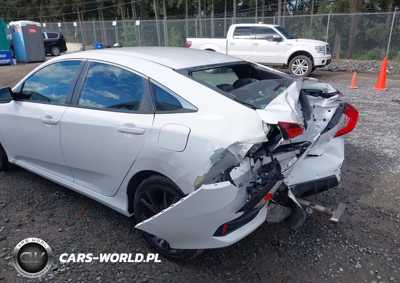 2020 Honda Civic Sport VIN:19XFC2E80LE013127 - 6
