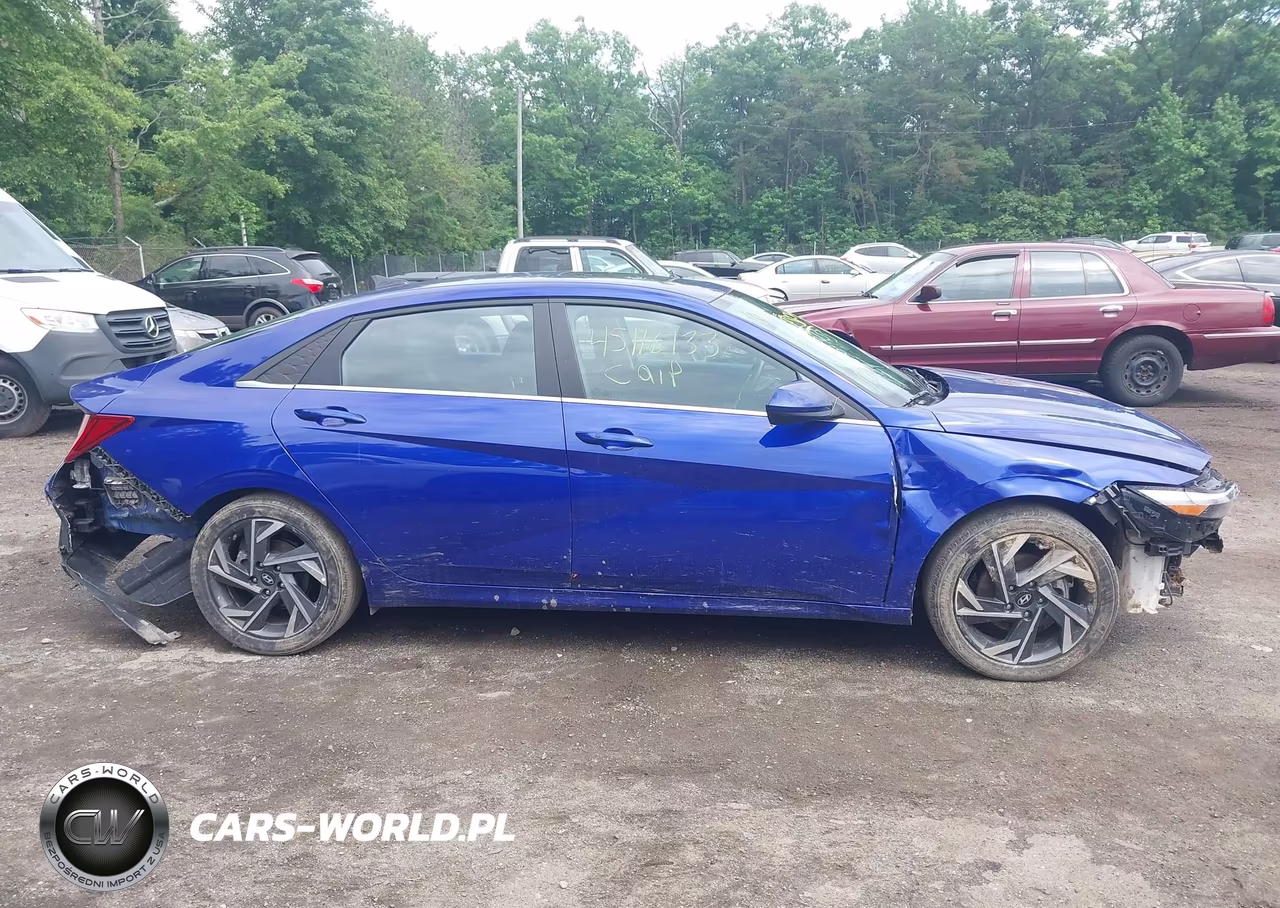 2024 Hyundai Elantra Sel VIN:KMHLS4DG1RU771140 - 13