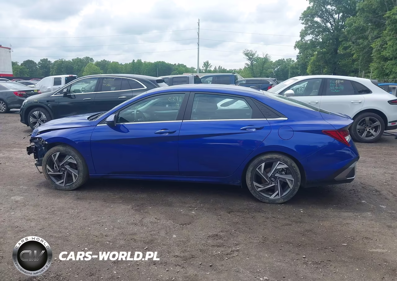 2024 Hyundai Elantra Sel VIN:KMHLS4DG1RU771140 - 14