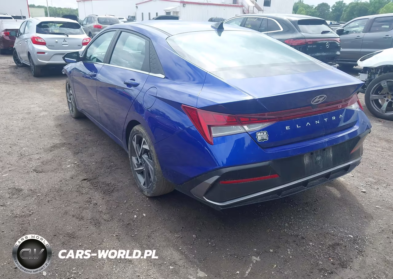 2024 Hyundai Elantra Sel VIN:KMHLS4DG1RU771140 - 3