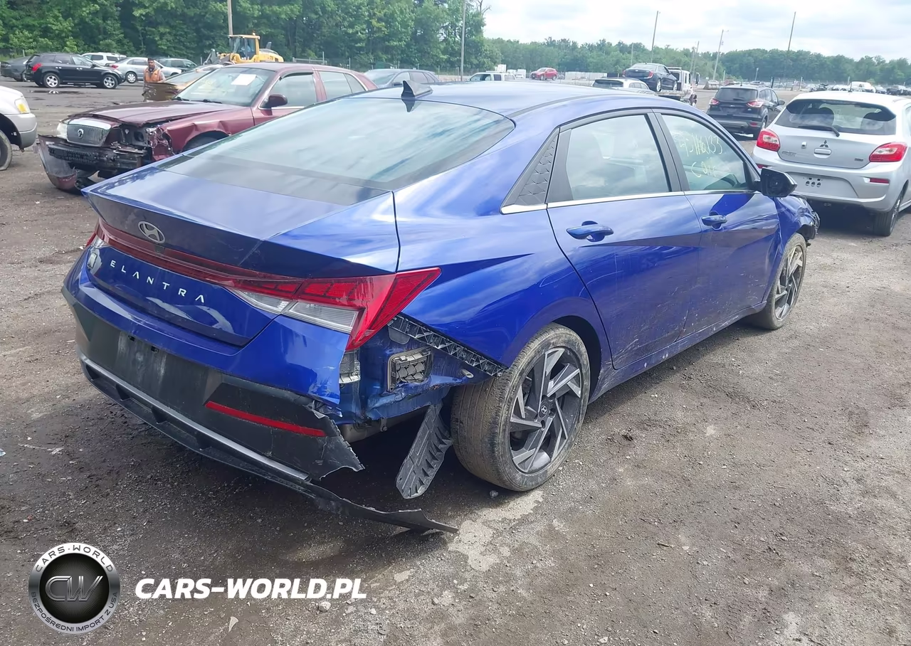 2024 Hyundai Elantra Sel VIN:KMHLS4DG1RU771140 - 4