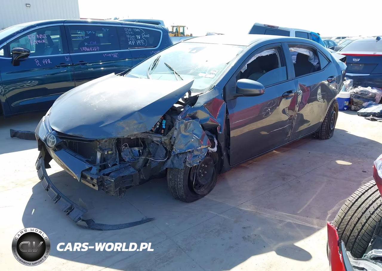 2017 Toyota Corolla Le VIN:2T1BURHE8HC926195 - 2