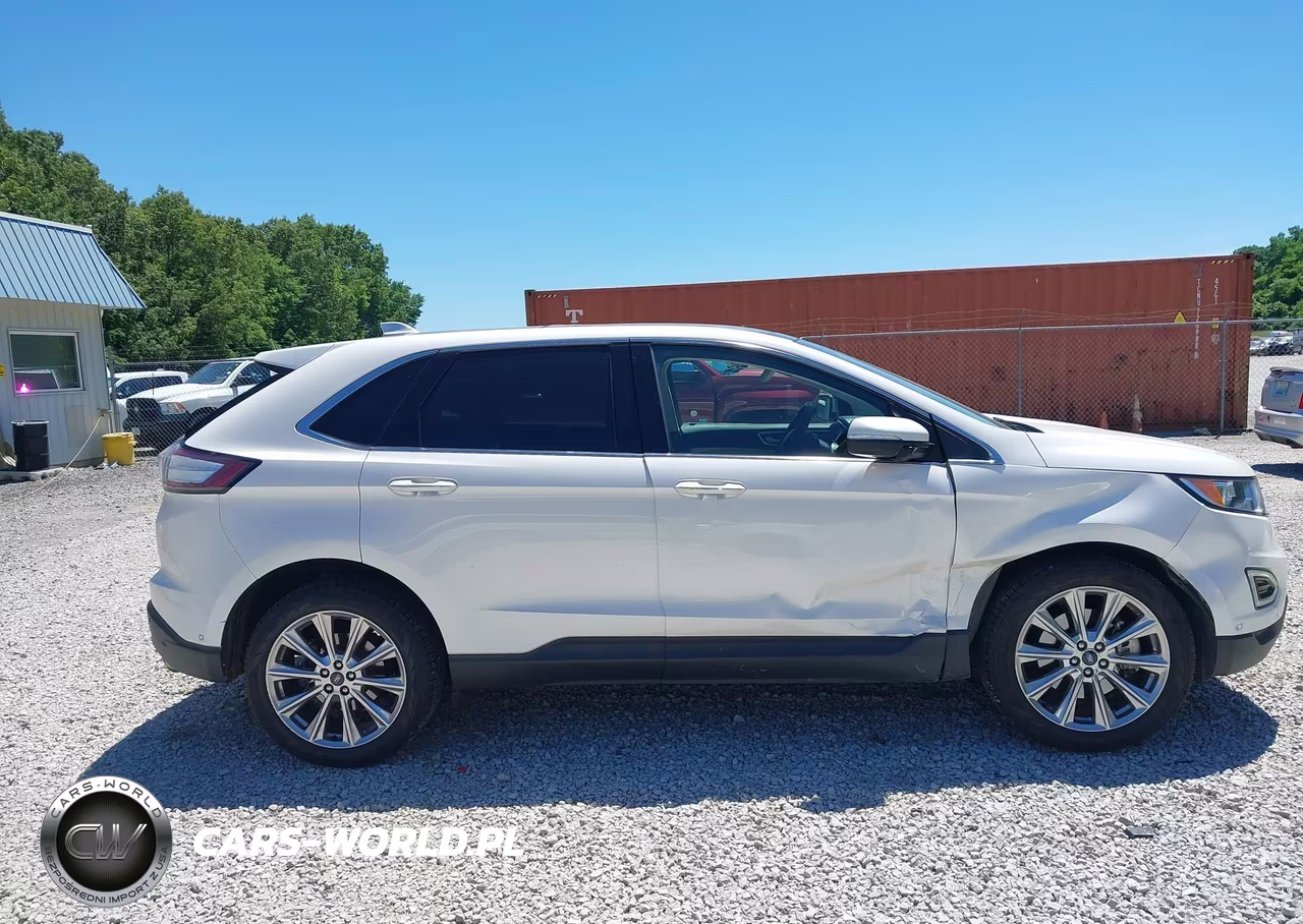 2017 Ford Edge Titanium VIN:2FMPK4K93HBC10285 - 13
