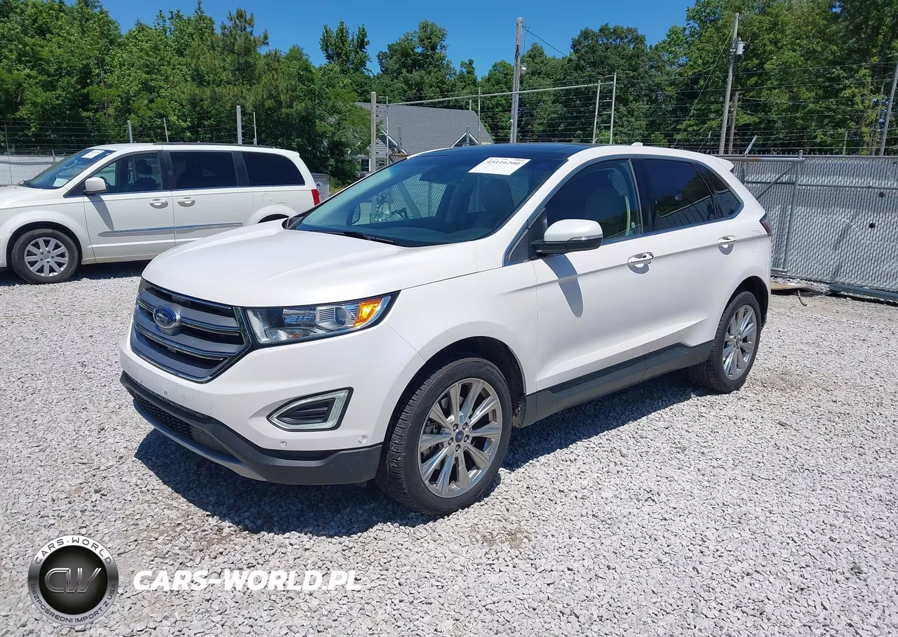 2017 Ford Edge Titanium VIN:2FMPK4K93HBC10285 - 2