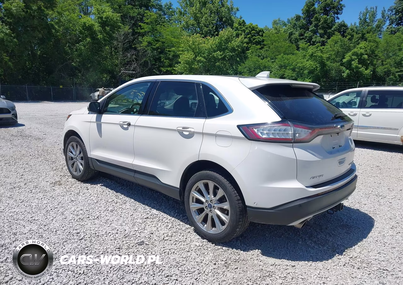 2017 Ford Edge Titanium VIN:2FMPK4K93HBC10285 - 3