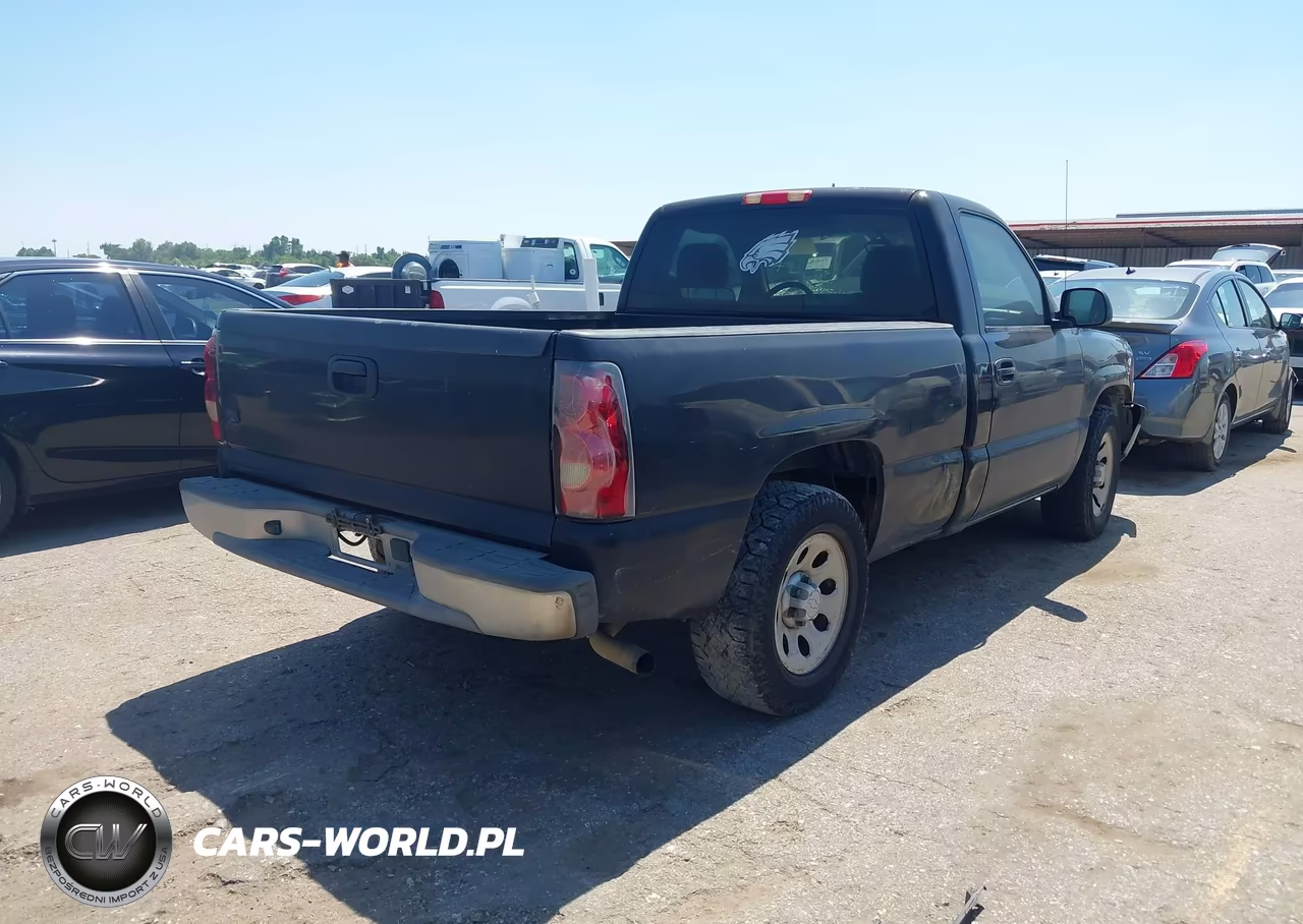 2006 Chevrolet Silverado 1500 Work Truck VIN:3GCEC14X56G220720 - 4