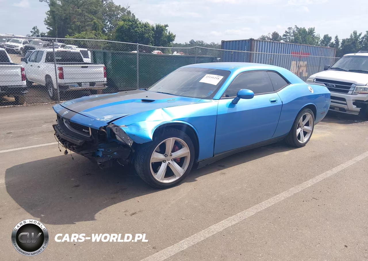 2010 Dodge Challenger Srt8 VIN:2B3CJ7DW4AH142318 - 2