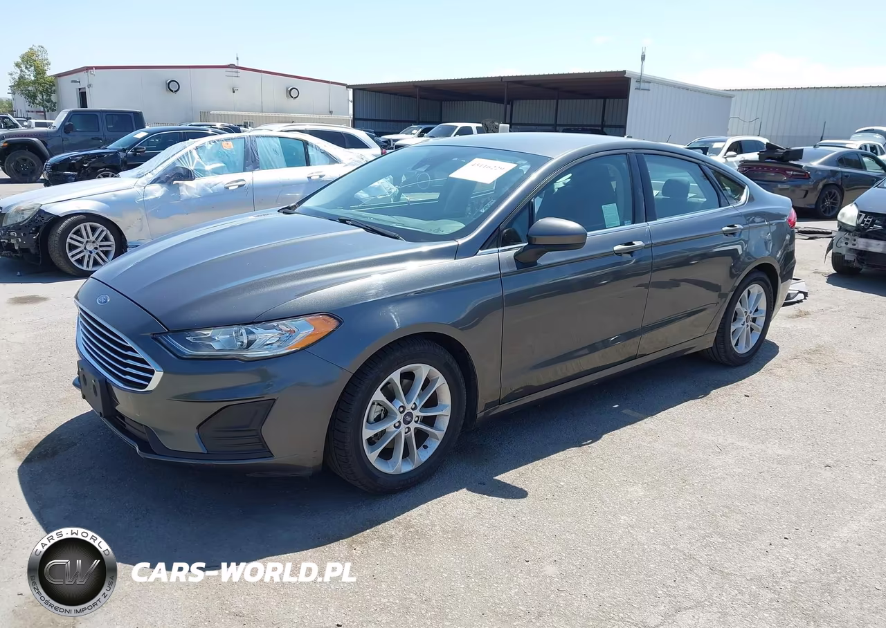 2019 Ford Fusion Se VIN:3FA6P0HD1KR232502 - 2