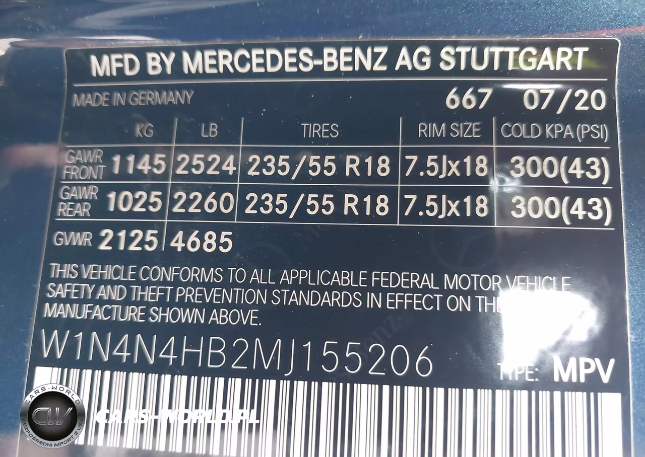 2021 Mercedes-Benz Gla 250 4Matic VIN:W1N4N4HB2MJ155206 - 9