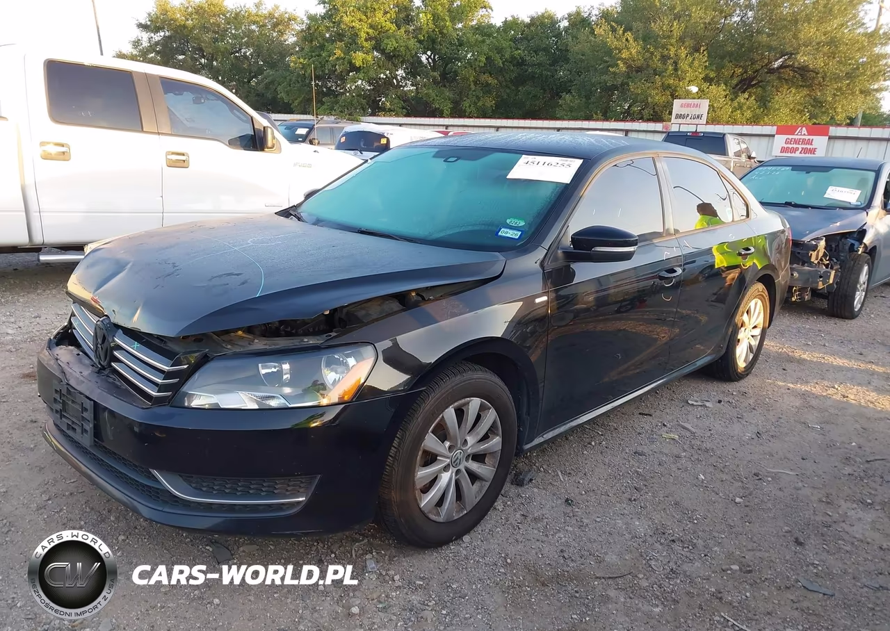 2015 Volkswagen Passat 1.8T Wolfsburg Edition VIN:1VWAT7A31FC035101 - 2