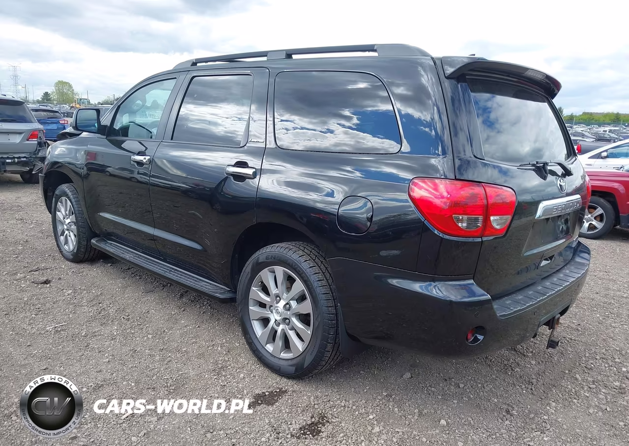 2013 Toyota Sequoia Limited 5.7L V8 VIN:5TDJY5G15DS092105 - 3