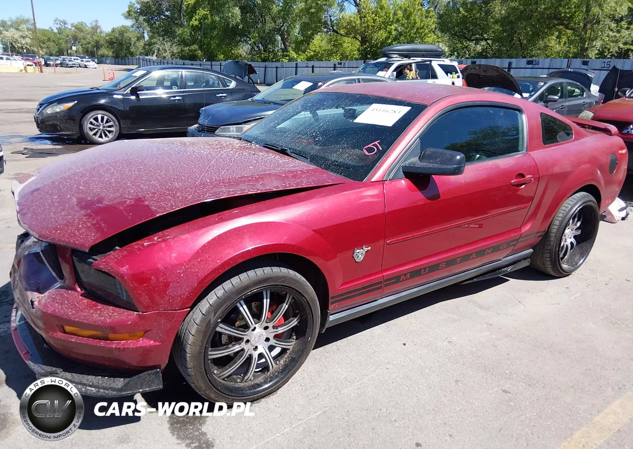2007 Ford Mustang V6 Deluxe-V6 Premium VIN:1ZVFT80N375354570 - 2