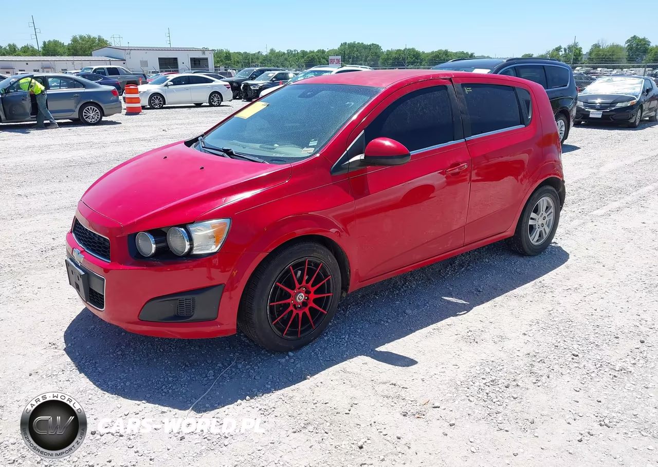 2012 Chevrolet Sonic 2Lt VIN:1G1JC6SH6C4187915 - 2