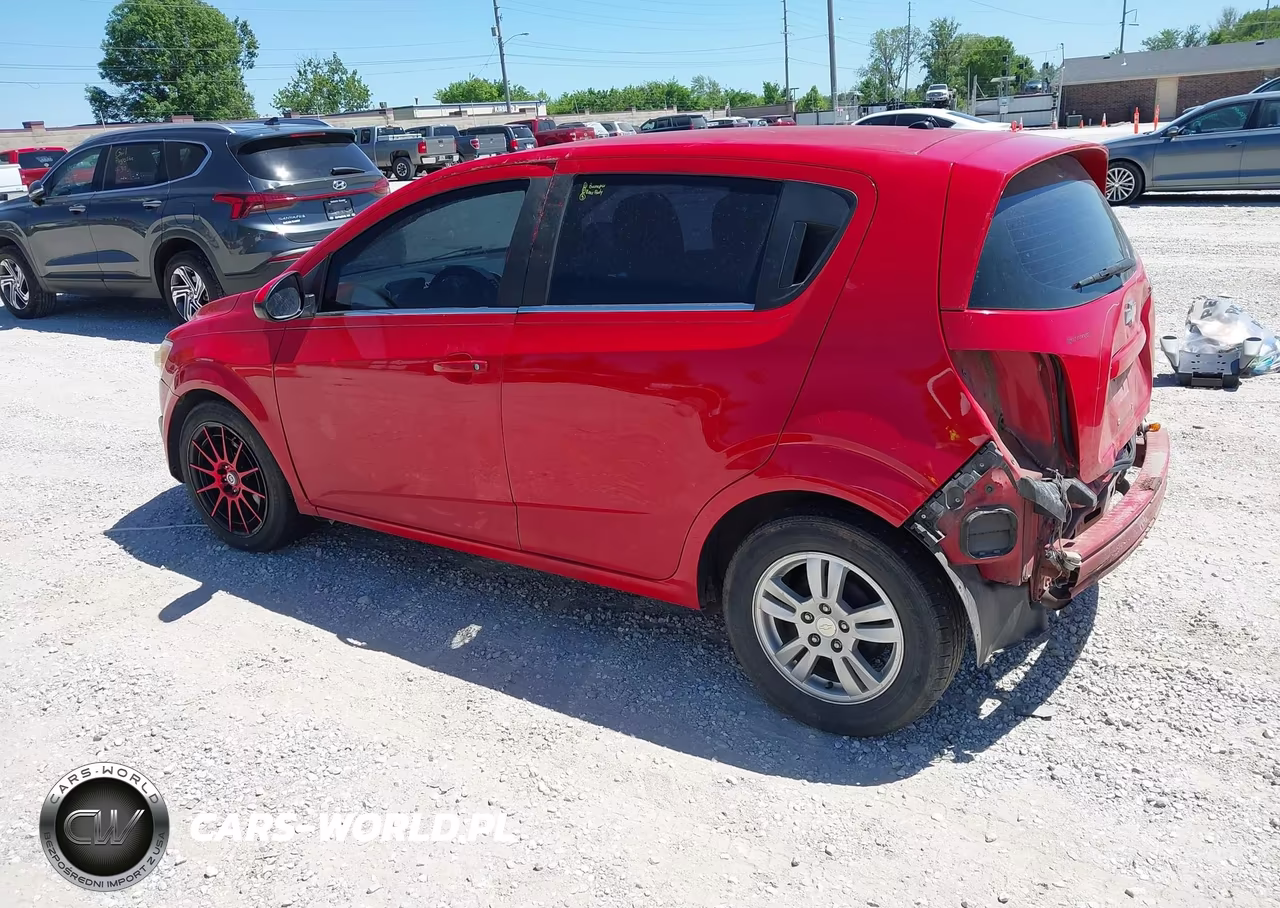 2012 Chevrolet Sonic 2Lt VIN:1G1JC6SH6C4187915 - 3