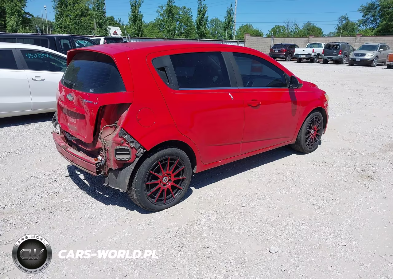 2012 Chevrolet Sonic 2Lt VIN:1G1JC6SH6C4187915 - 4