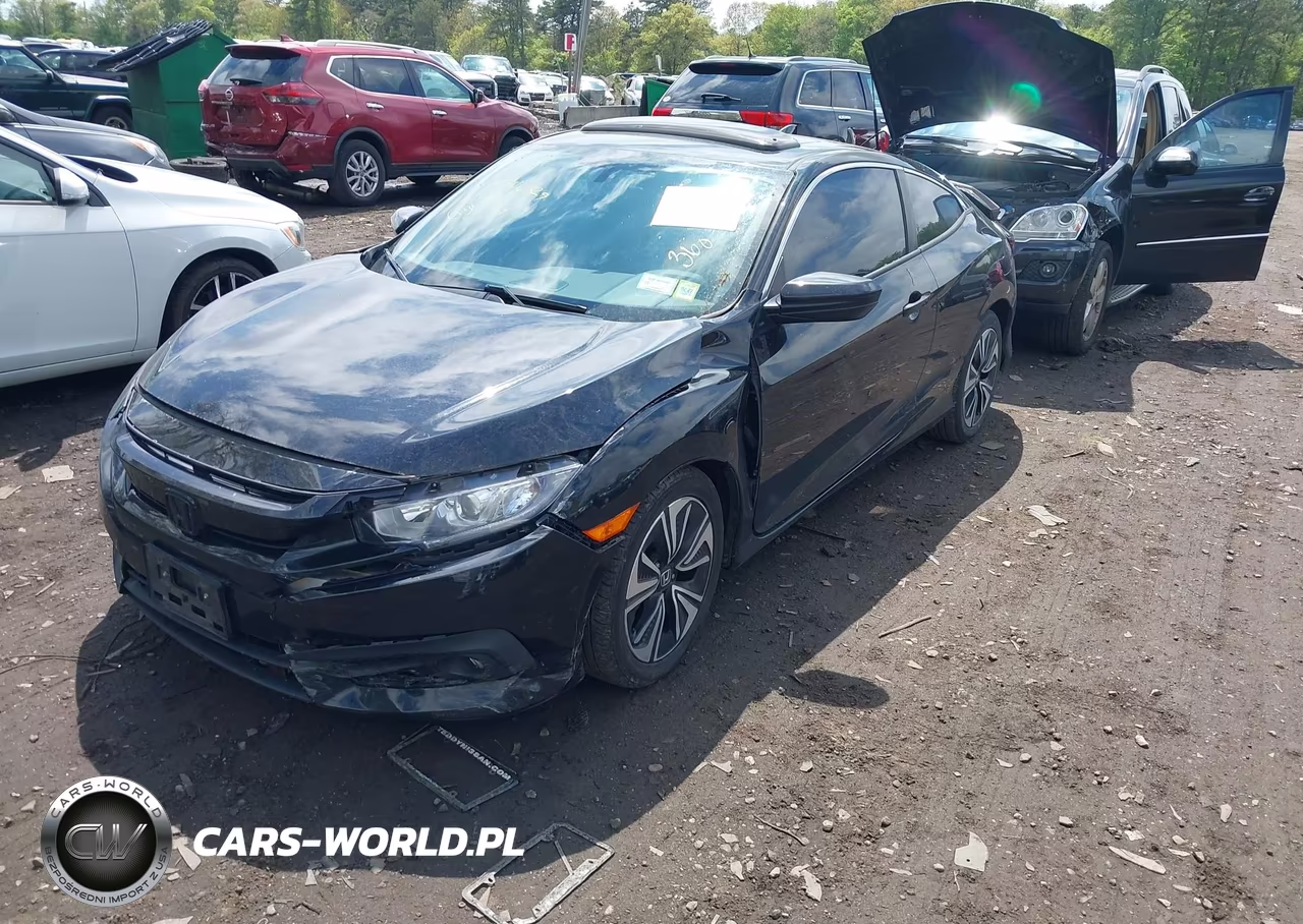 2016 Honda Civic Ex-L VIN:2HGFC3B74GH355225 - 2