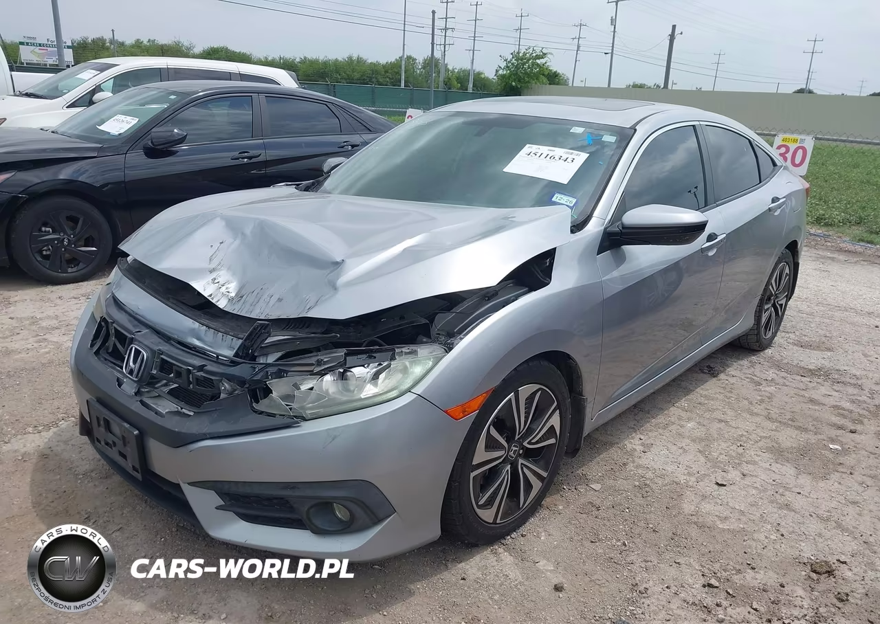 2016 Honda Civic Ex-T VIN:19XFC1F36GE200519 - 2