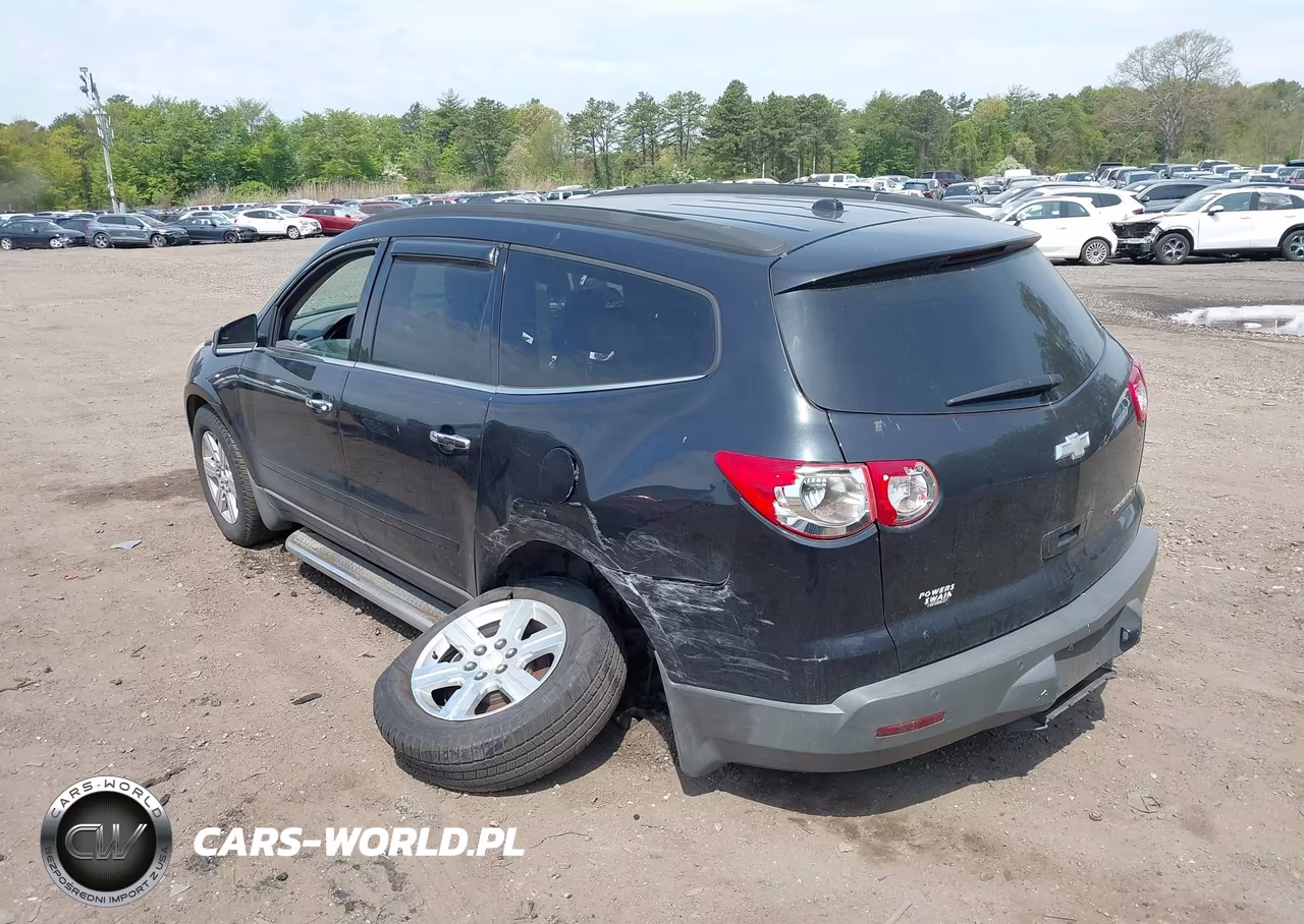 2012 Chevrolet Traverse 1Lt VIN:1GNKRGED6CJ226875 - 3