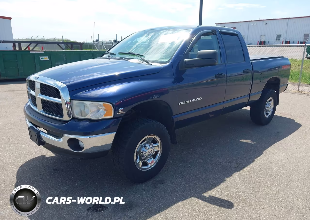 2004 Dodge Ram 2500 Slt-Laramie VIN:3D7KU28C34G281452 - 2