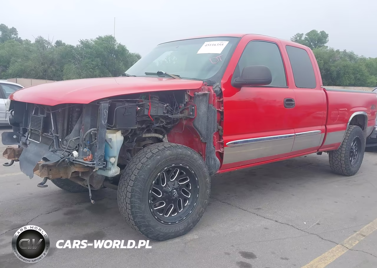 2003 GMC Sierra 1500 Sle VIN:1GTEK19T53E170123 - 2
