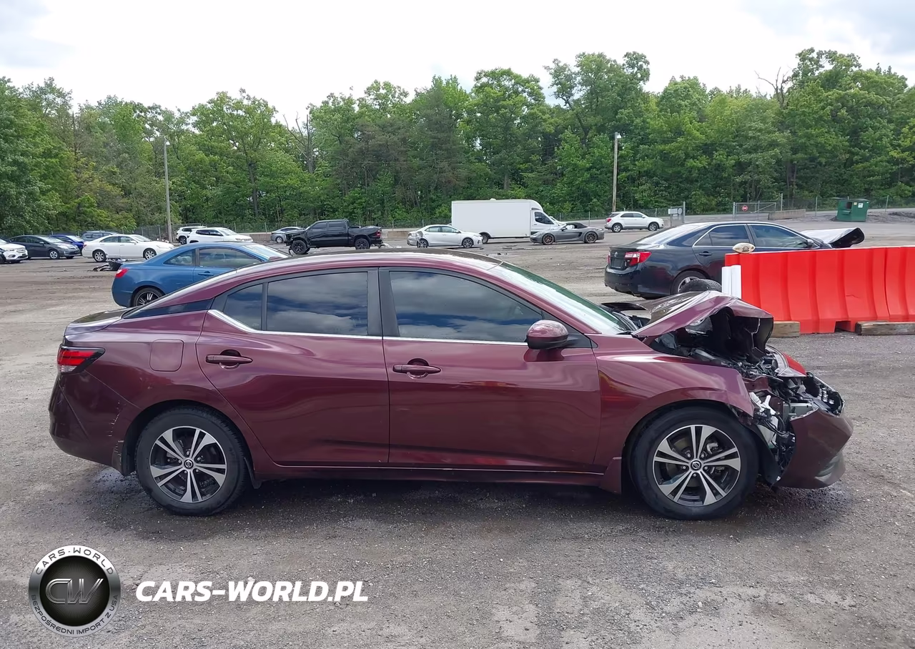2021 Nissan Sentra Sv Xtronic Cvt VIN:3N1AB8CVXMY240143 - 12