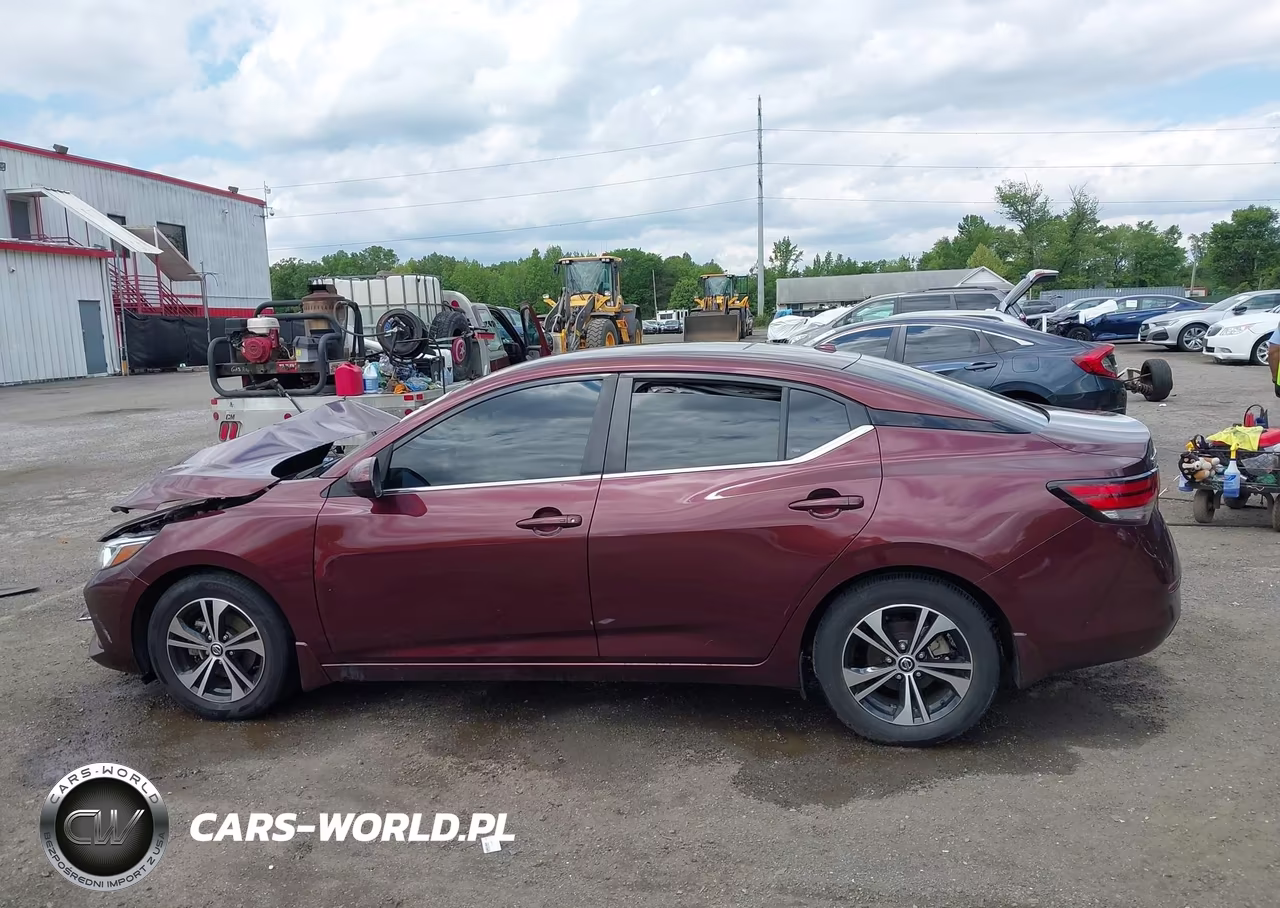 2021 Nissan Sentra Sv Xtronic Cvt VIN:3N1AB8CVXMY240143 - 13