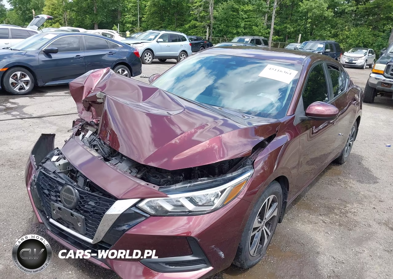 2021 Nissan Sentra Sv Xtronic Cvt VIN:3N1AB8CVXMY240143 - 2