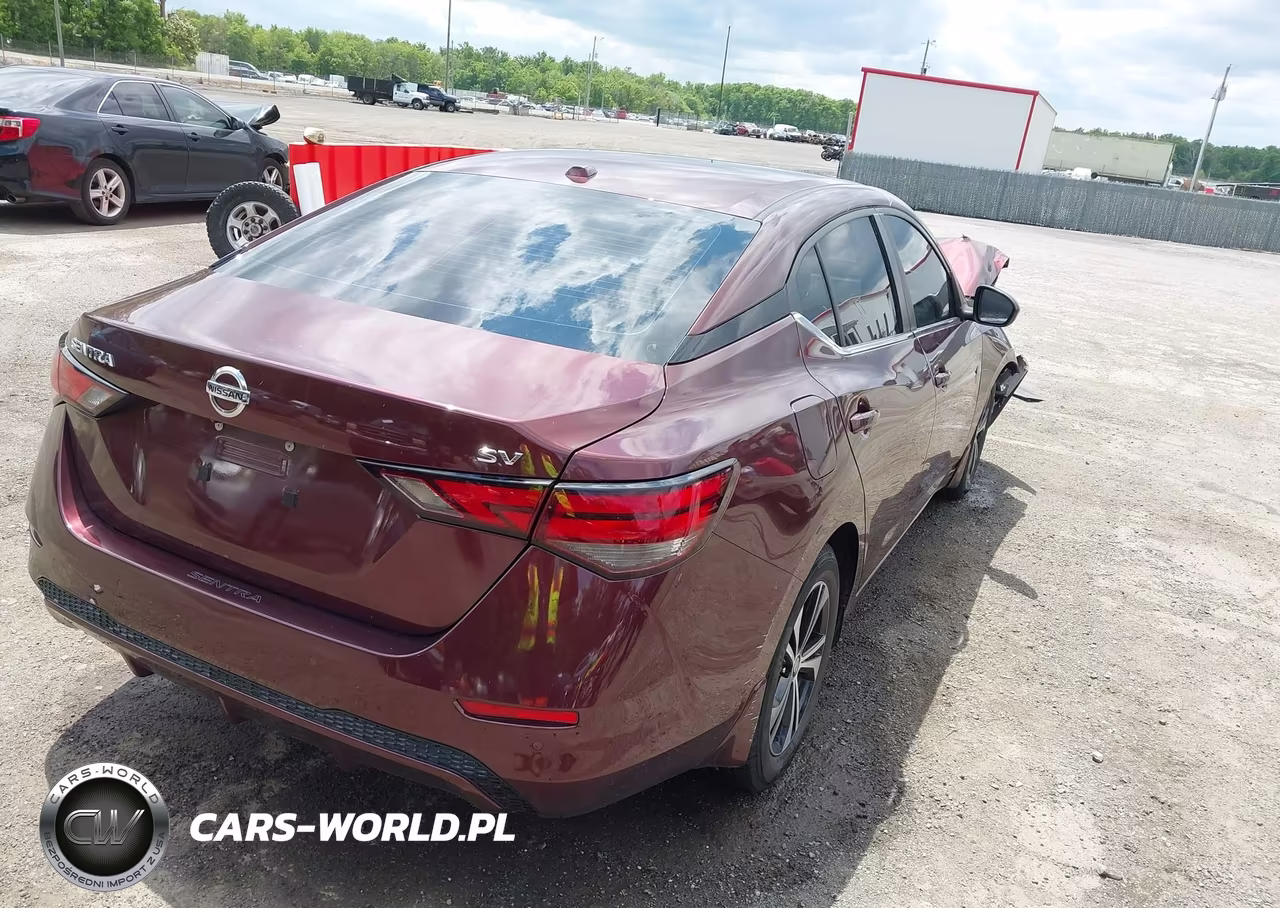 2021 Nissan Sentra Sv Xtronic Cvt VIN:3N1AB8CVXMY240143 - 4