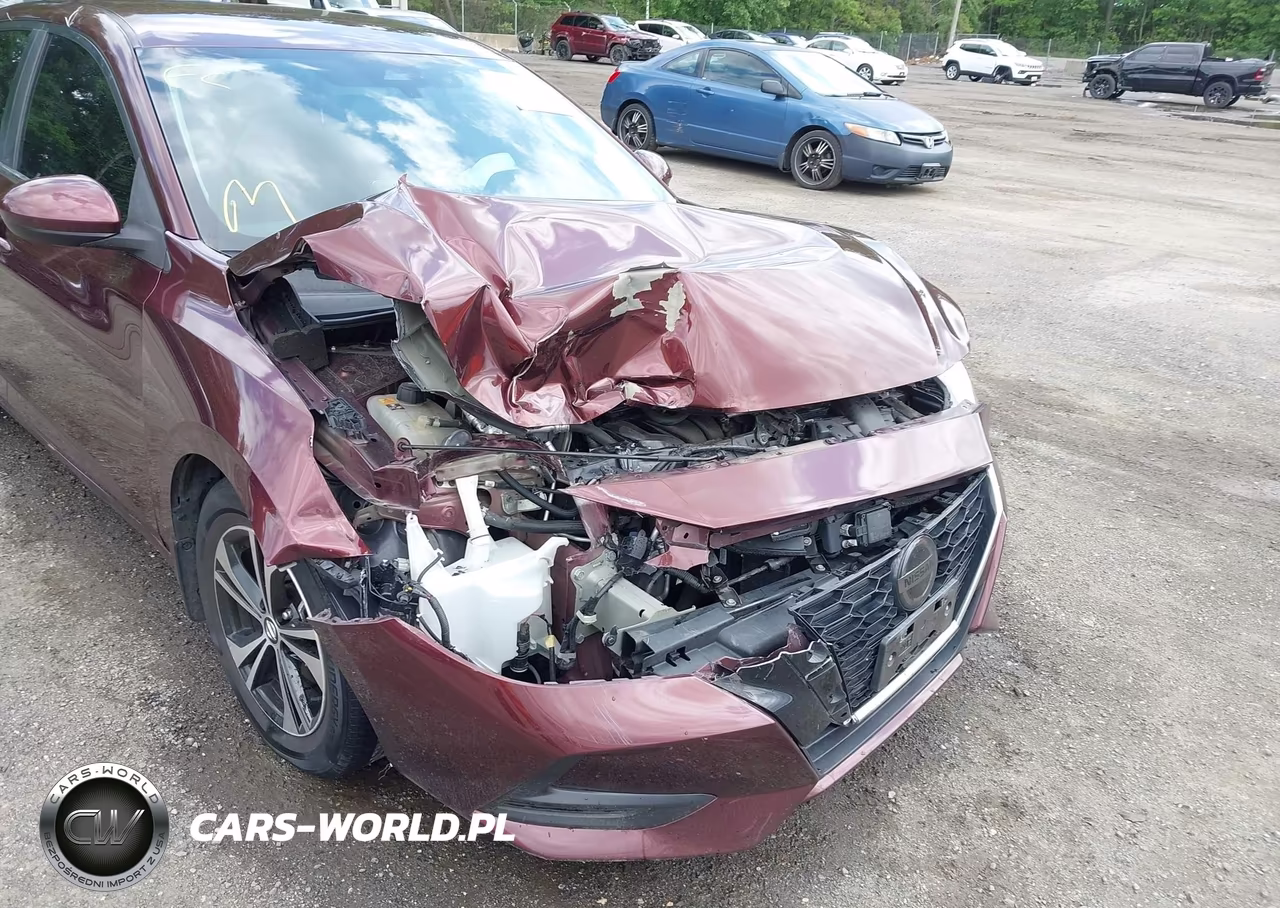 2021 Nissan Sentra Sv Xtronic Cvt VIN:3N1AB8CVXMY240143 - 6