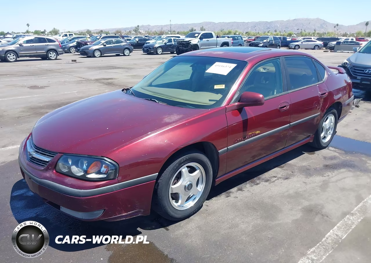 2000 Chevrolet Impala Ls VIN:2G1WH55K6Y9360846 - 2