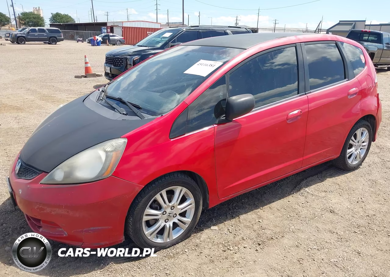 2010 Honda Fit VIN:JHMGE8H27AC010754 - 2