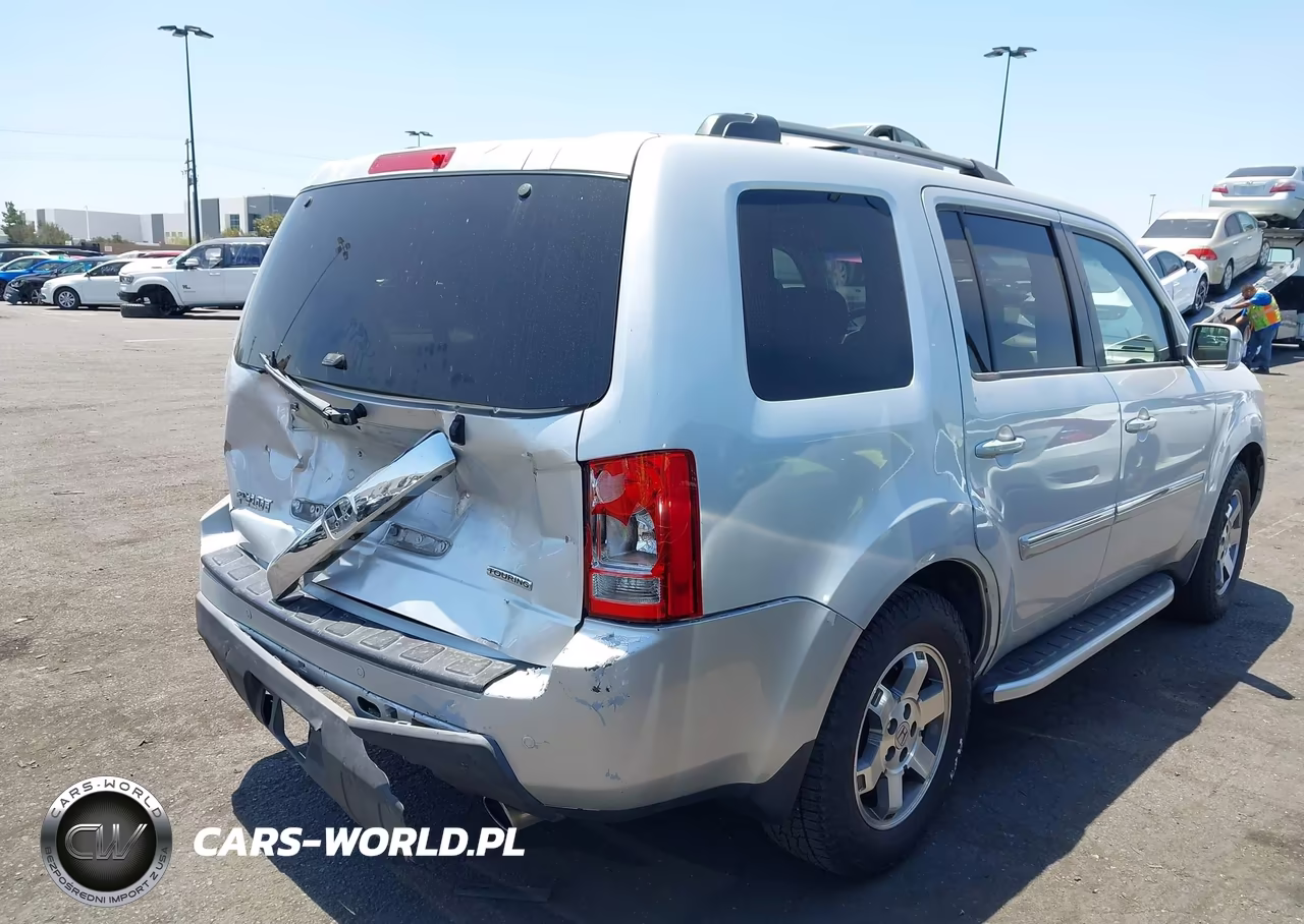 2009 Honda Pilot Touring VIN:5FNYF38949B002712 - 4