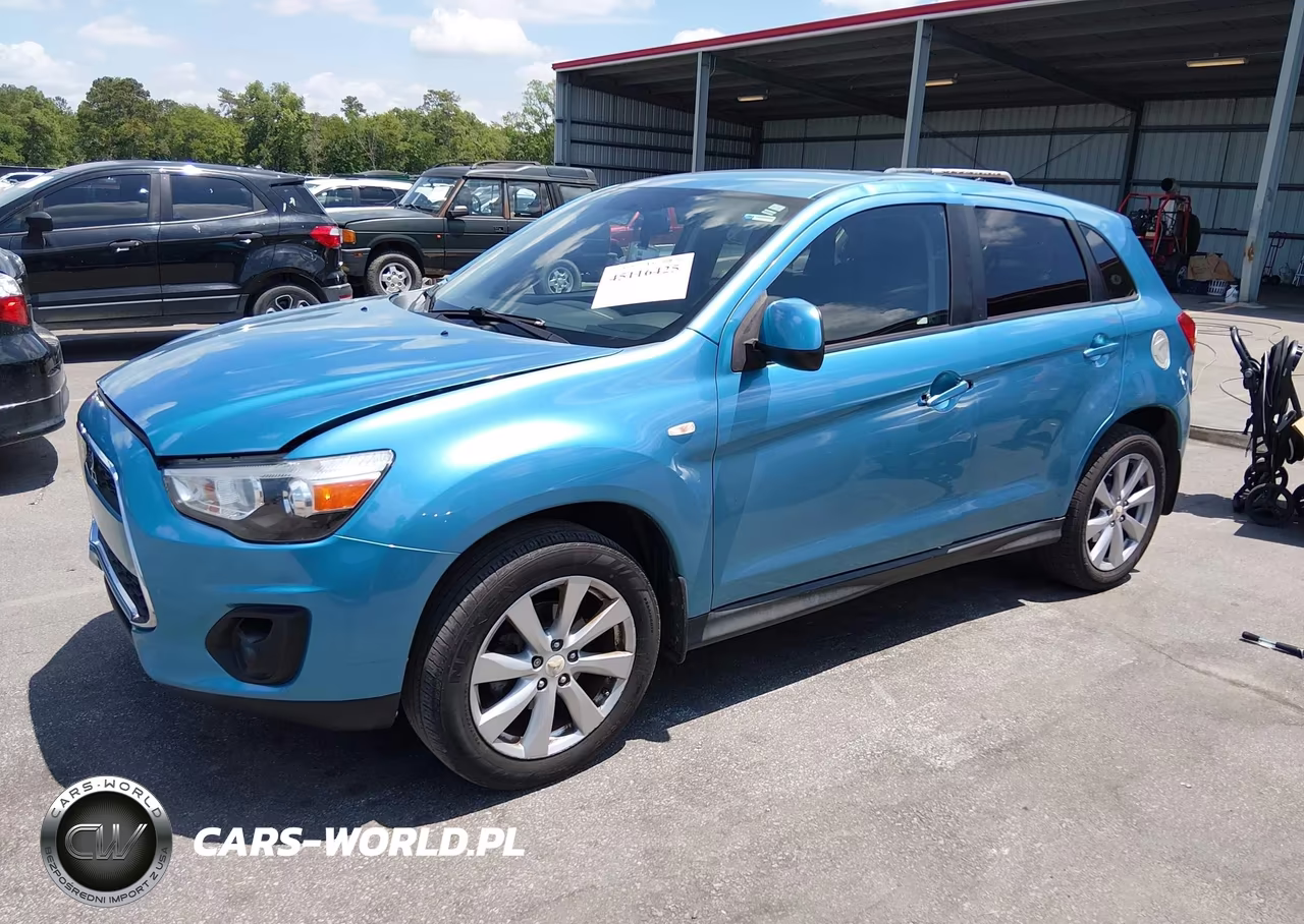 2014 Mitsubishi Outlander Sport Es VIN:4A4AP3AU9EE010578 - 2