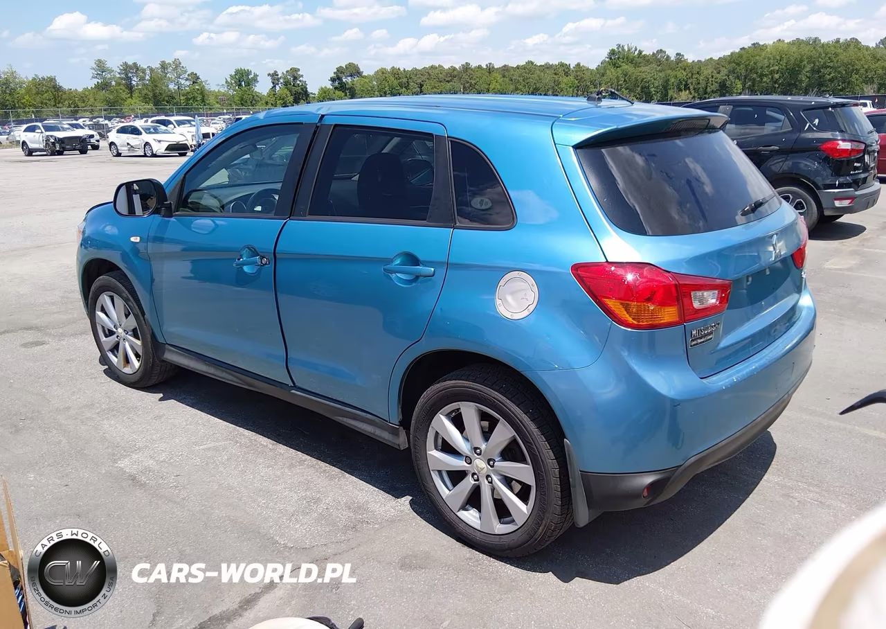 2014 Mitsubishi Outlander Sport Es VIN:4A4AP3AU9EE010578 - 3