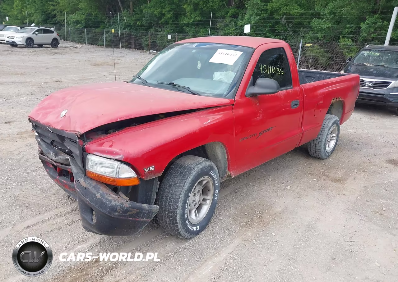 1998 Dodge Dakota Slt-Sport VIN:1B7FL26X7WS533705 - 2