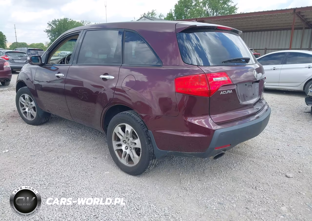 2007 Acura Mdx Technology Package VIN:2HNYD28467H527034 - 3