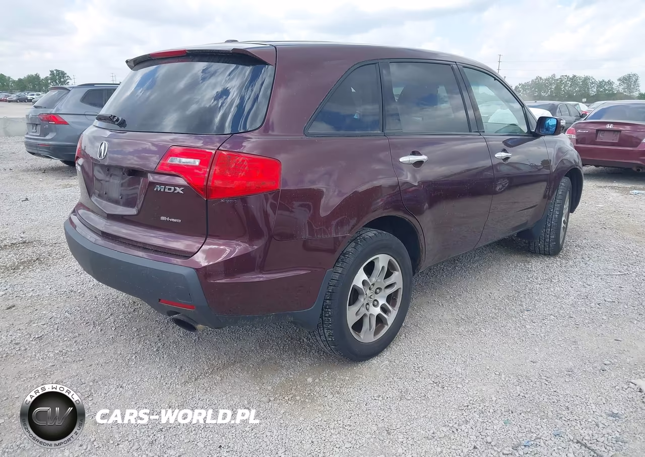 2007 Acura Mdx Technology Package VIN:2HNYD28467H527034 - 4
