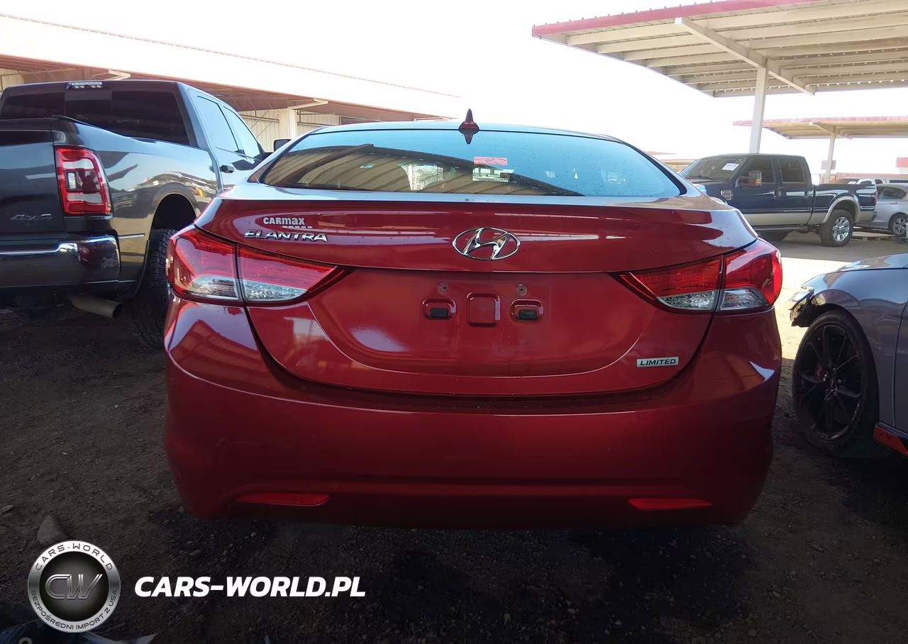 2013 Hyundai Elantra Limited VIN:5NPDH4AEXDH225594 - 17