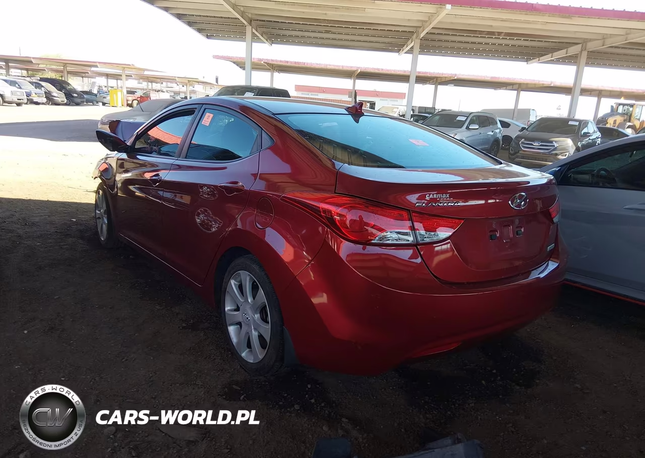 2013 Hyundai Elantra Limited VIN:5NPDH4AEXDH225594 - 3