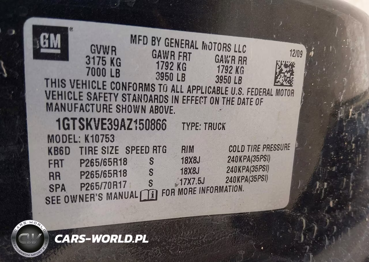 2010 GMC Sierra 1500 Sle VIN:1GTSKVE39AZ150866 - 9