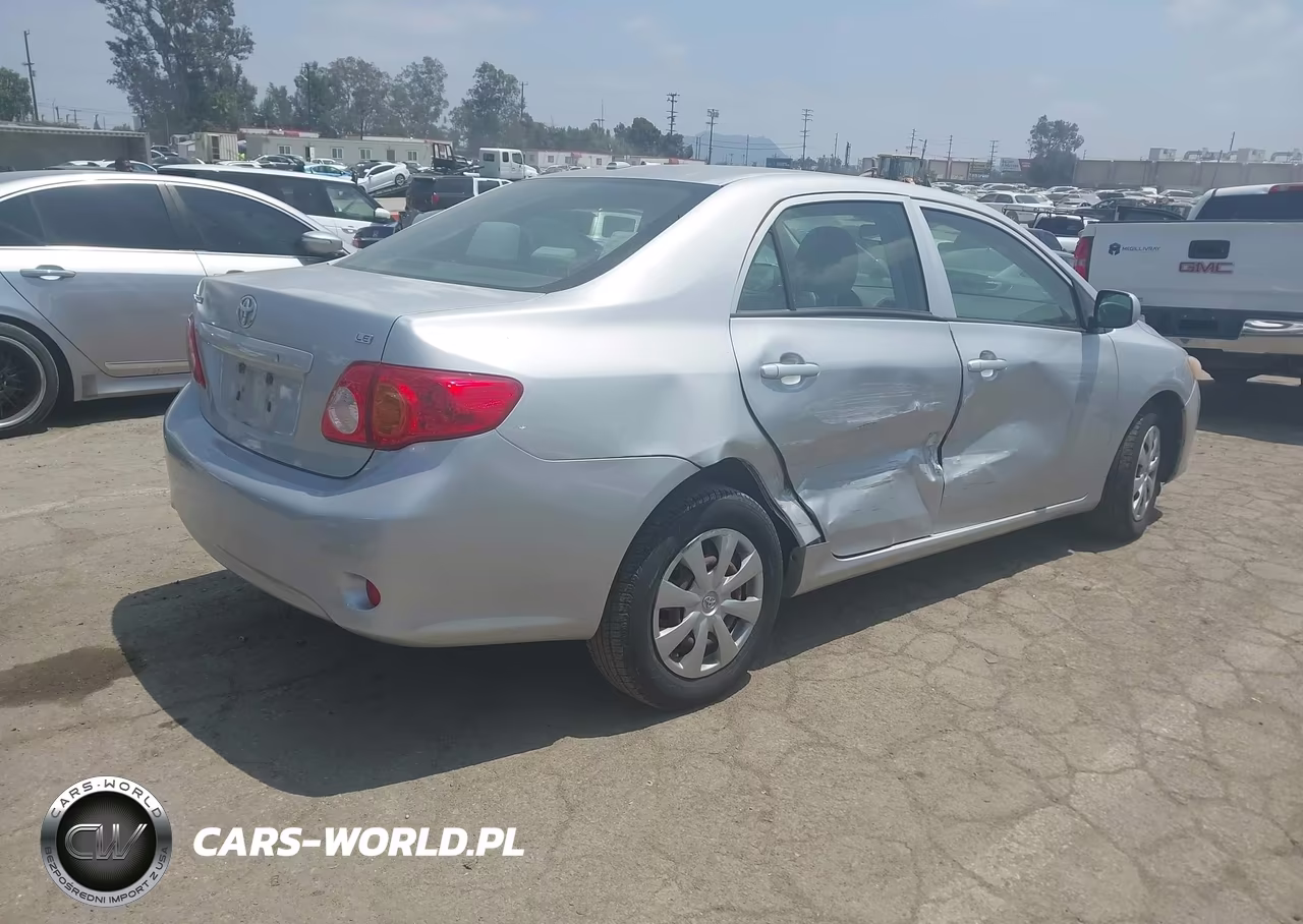2009 Toyota Corolla Le VIN:JTDBL40E599070489 - 4
