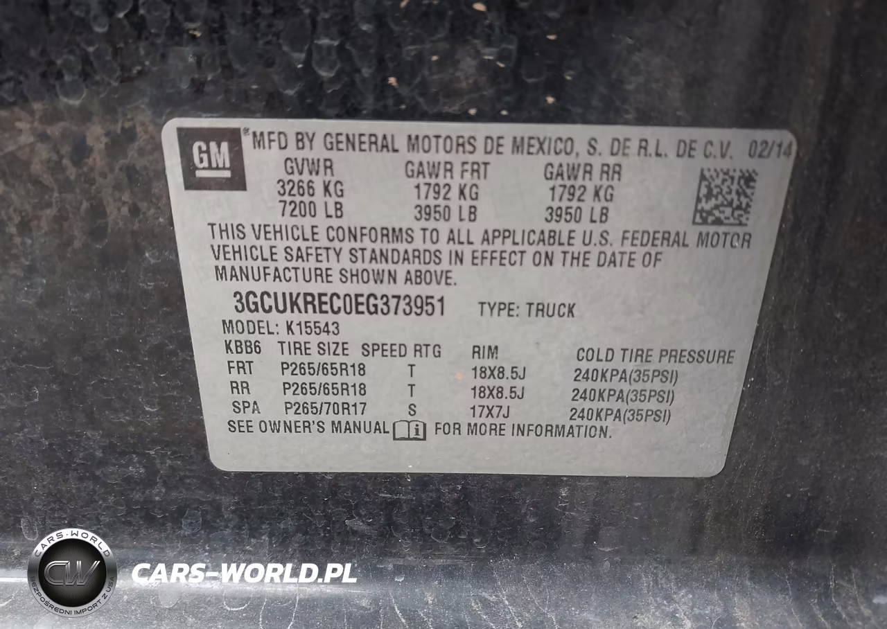 2014 Chevrolet Silverado 1500 1Lt VIN:3GCUKREC0EG373951 - 9