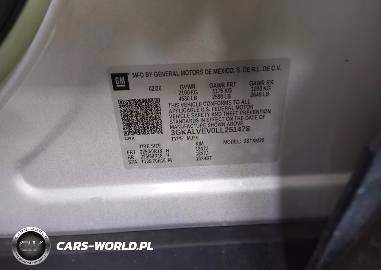 2020 GMC Terrain Awd Slt VIN:3GKALVEV0LL251478 - 9