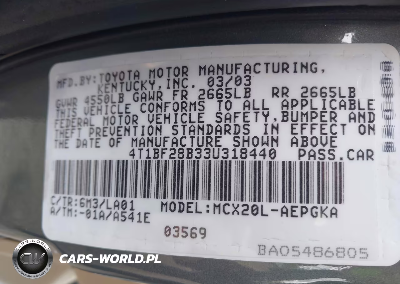 2003 Toyota Avalon Xls VIN:4T1BF28B33U318440 - 9