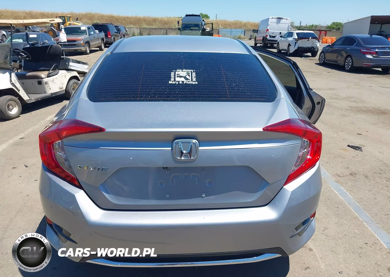 2019 Honda Civic Lx VIN:19XFC2E61KE002327 - 16