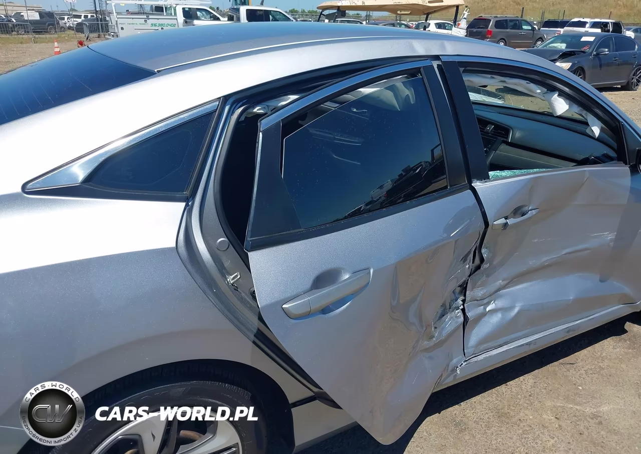 2019 Honda Civic Lx VIN:19XFC2E61KE002327 - 6