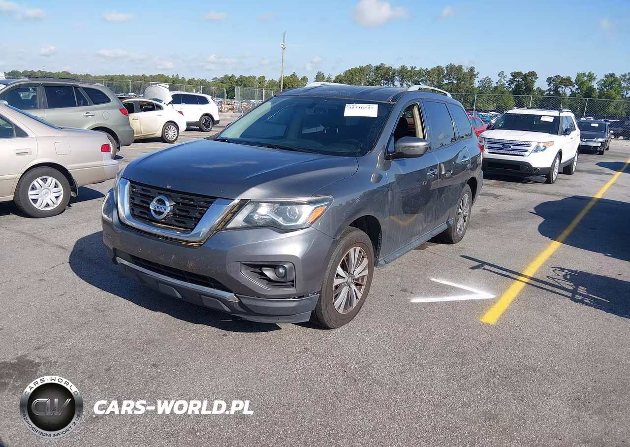 2019 Nissan Pathfinder Sv VIN:5N1DR2MN0KC590528 - 2