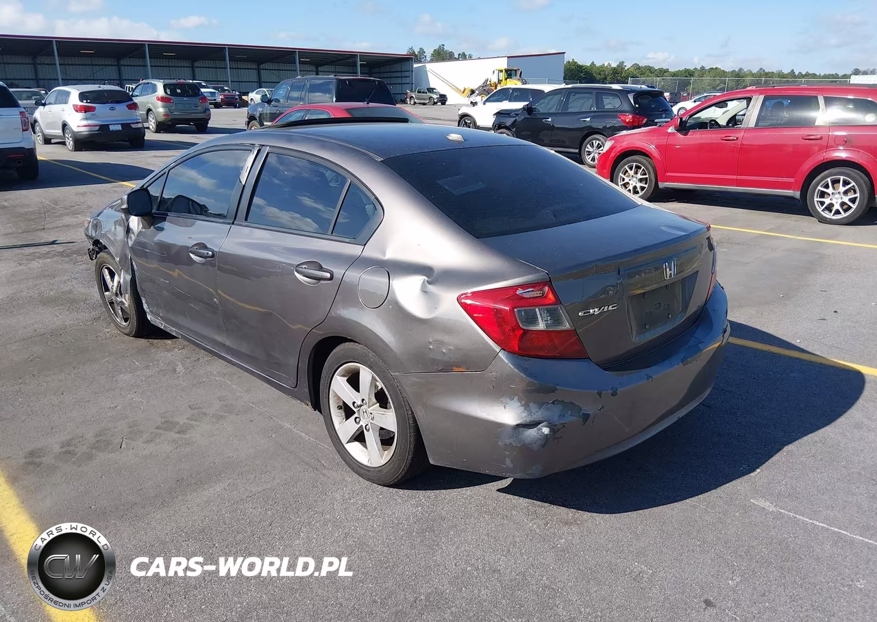 2012 Honda Civic Exl VIN:19XFB2F90CE011100 - 3