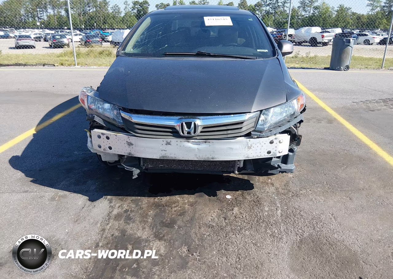 2012 Honda Civic Exl VIN:19XFB2F90CE011100 - 6