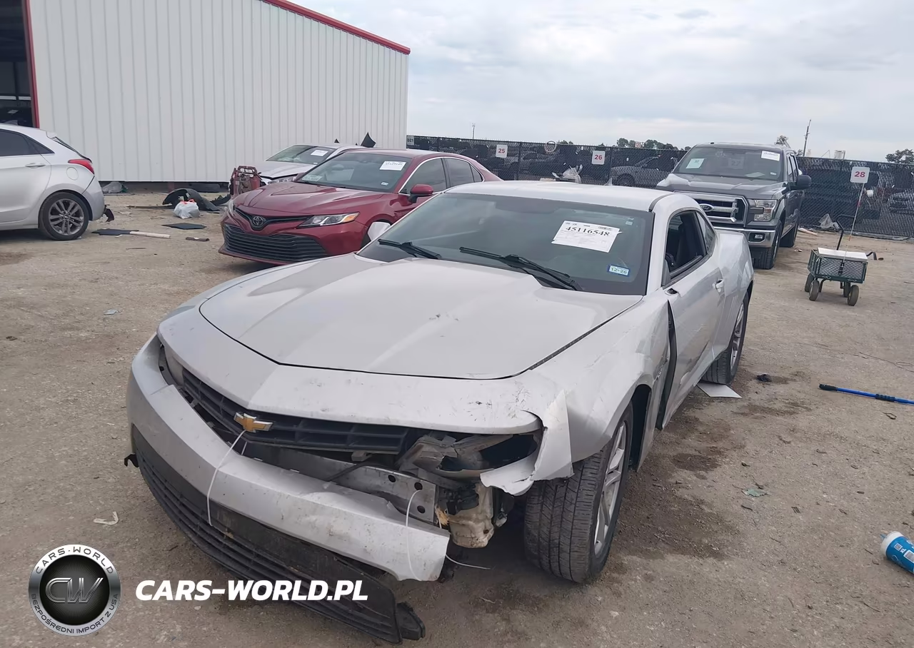 2014 Chevrolet Camaro 2Ls VIN:2G1FA1E36E9249960 - 2